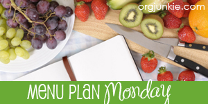 menu planning
