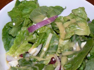 lettuce from the garden