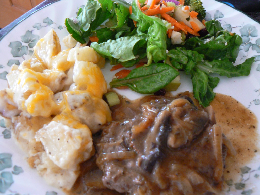 recipes, cooking, chopped steak