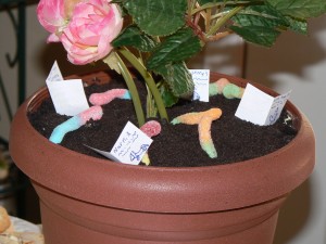 dirt cake book lovers tea party