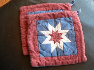 handmade pot holders