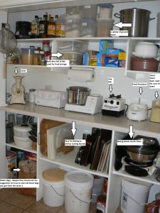 pantry/appliance center