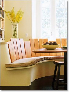 built-in seating