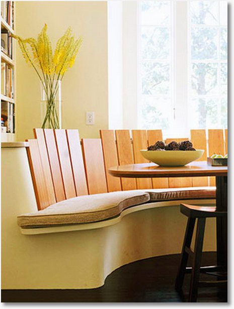 built-in seating