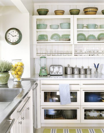 open shelving