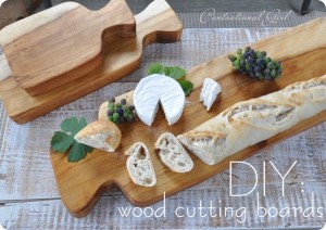 DIY wood cuttin gboards