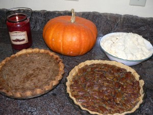 Nourishing Traditions pumpkin & pecan tart 