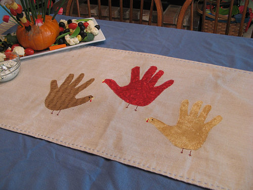 thanksgiving table runner