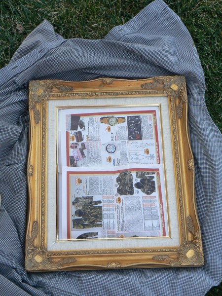 painting picture frames