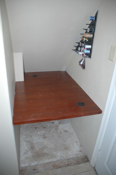sewing corner