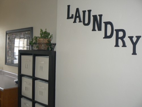 launcry room/craft storage
