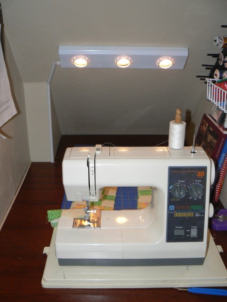 sewing corner