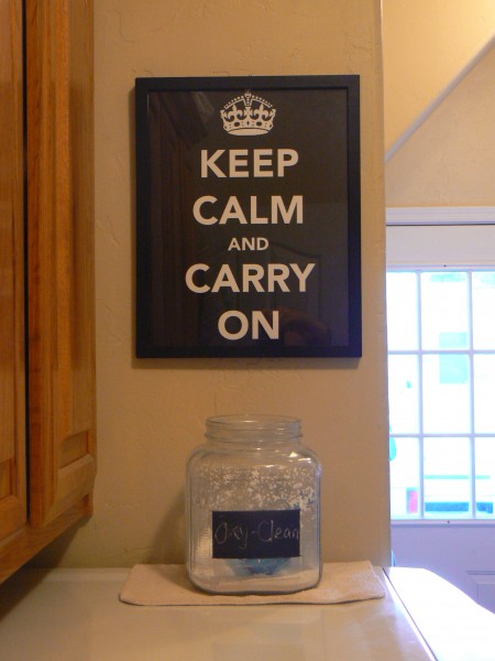 Keep Calm and Carry On