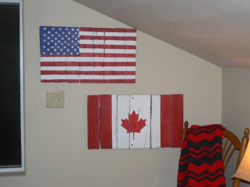 From pallet to Flag