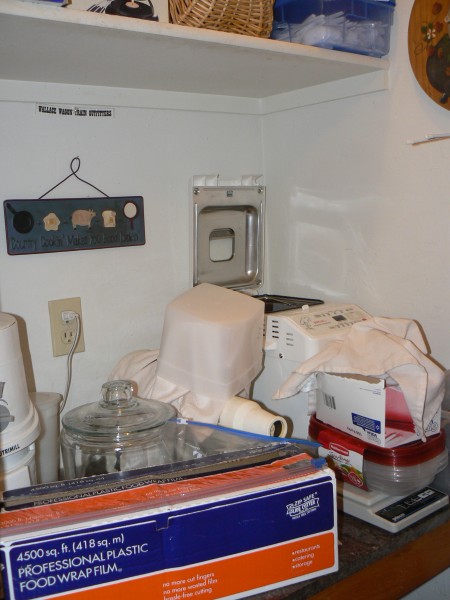 making room in the pantry