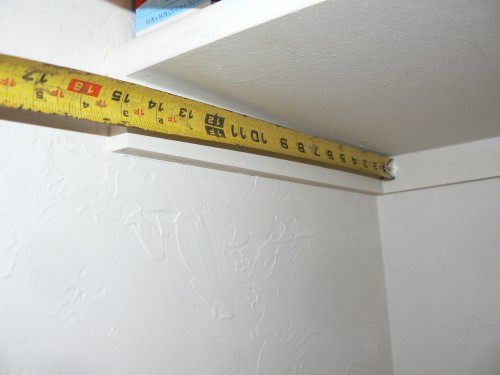 making room in the pantry