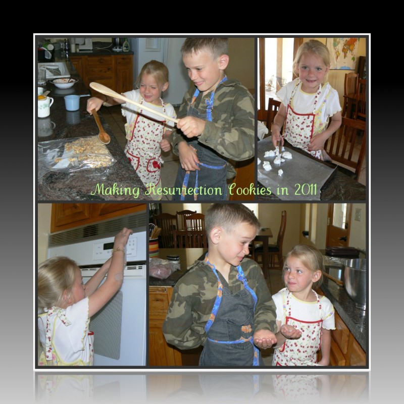 Resurrection Cookies - Easter project for kids