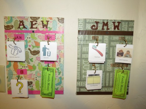 chore chart/boards