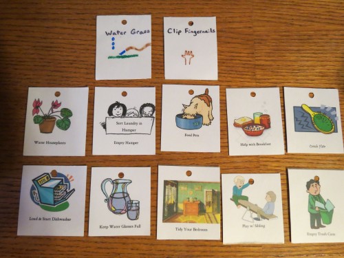 chore cards