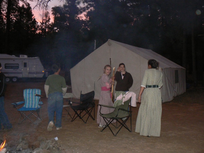 canvas wall tent