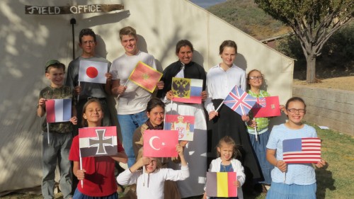 world war I homeschool day