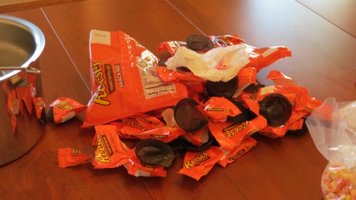 reese's cup wrappers