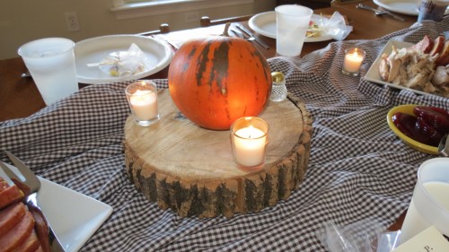 wooden food stands