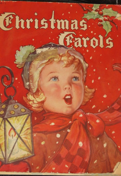 vintage christmas carol songbook