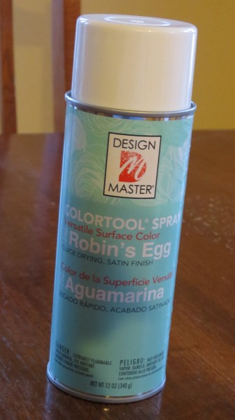 robin's egg spray paint
