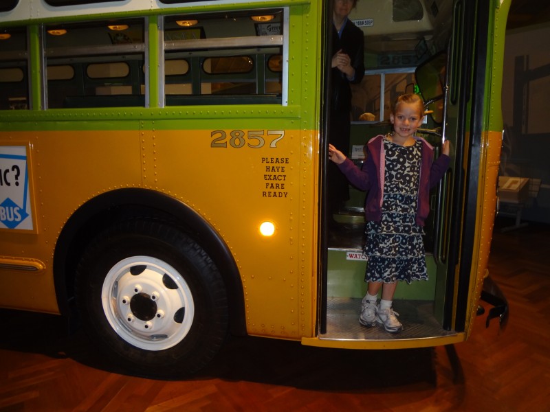 The Henry Ford Museum bus Rosa Parks was riding