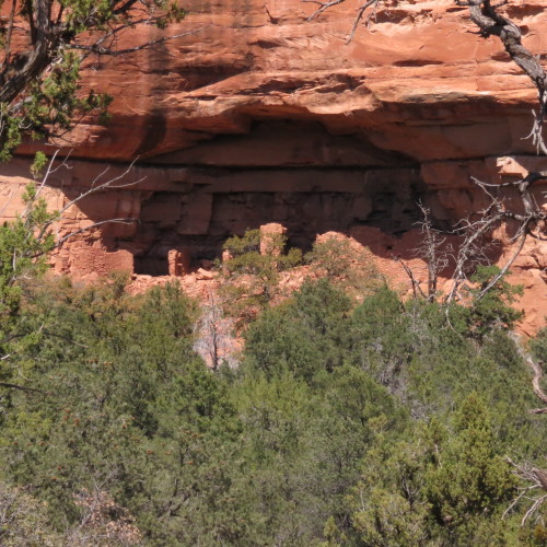 Honanki Indian ruins Sedona, Arizona