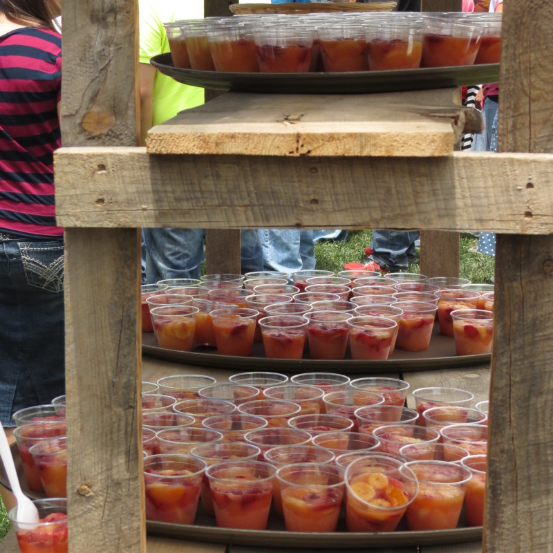 chilled fruit cups