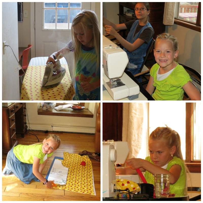 Audrey sewing apron