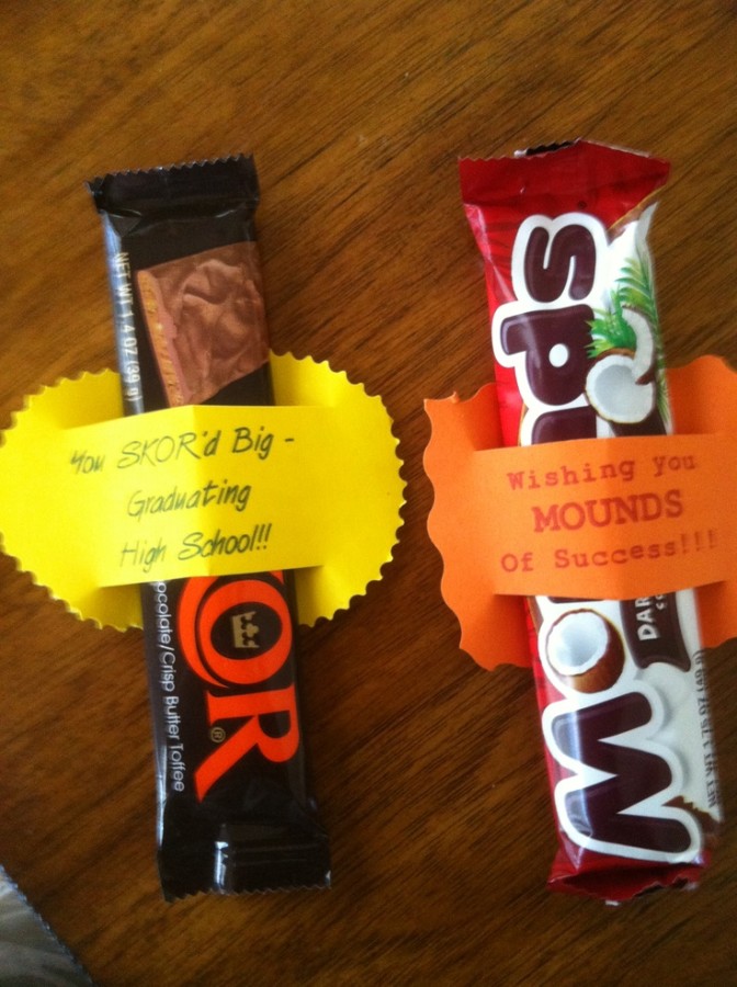 candy bar graduation favors