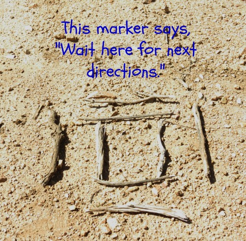 learning trail markers