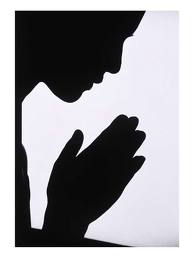 silhouette prayer