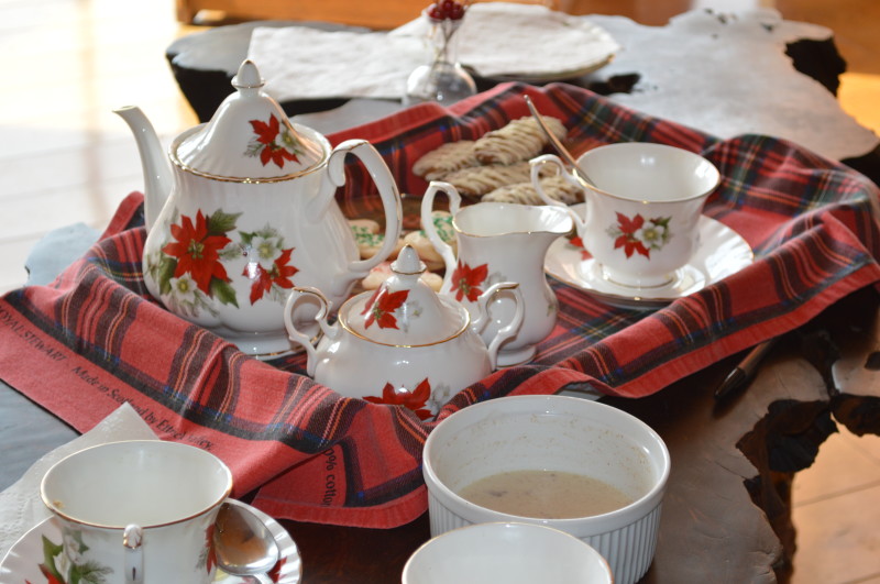 Christmas tea