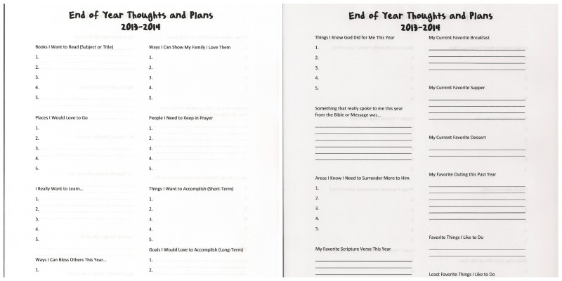 planning for 2014