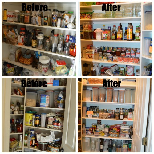pantry before and after
