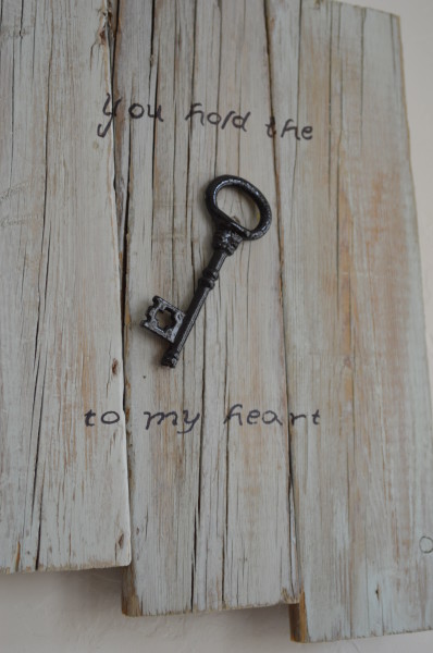you hold the key to my heart