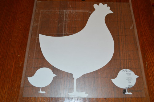 painting chicken art