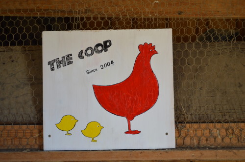 chicken coop art