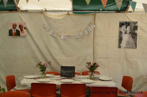 treasuringthemoments.net simple outdoor wedding reception