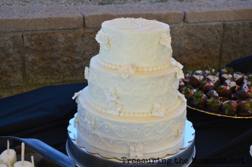 treasuringthemoments.net simple outdoor wedding reception