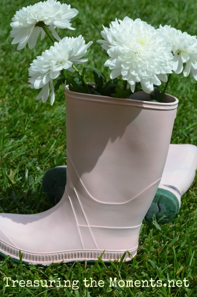 rain boots makeover treasuring the moments.net