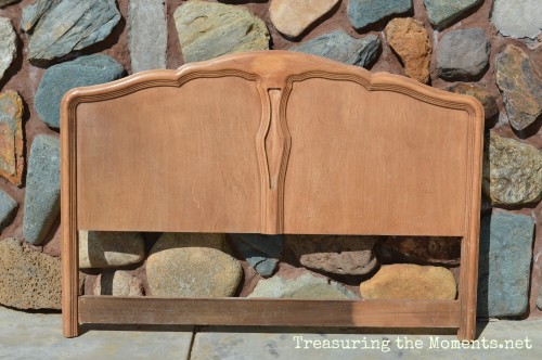 headboard make-over treasuringthemoments.net