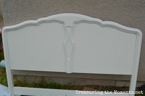 headboard make-over treasuring the moments.net