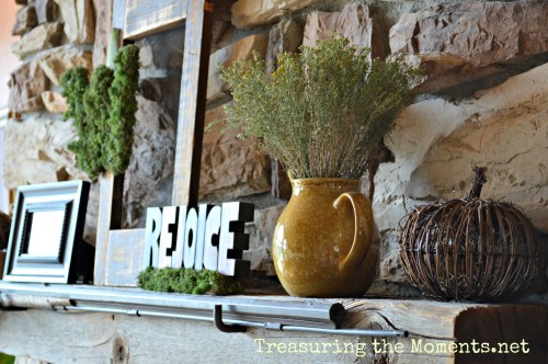 fall mantle 2014 treasuringthemoments.net