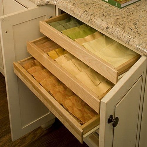 cloth napkin storage