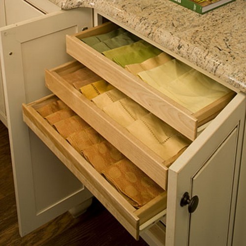 cloth napkin storage